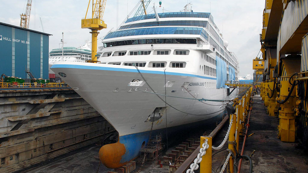 Azamara Journey Completes Dry Dock
