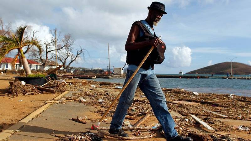 Barbuda Now a Deserted, Uninhabited Island