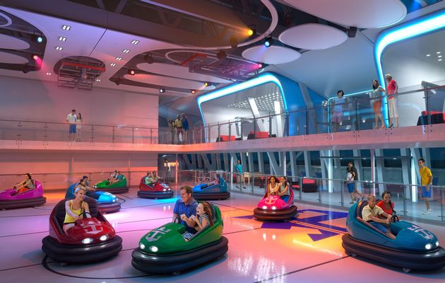 New Cruise Ship to Boast Bumper Cars, Skydiving