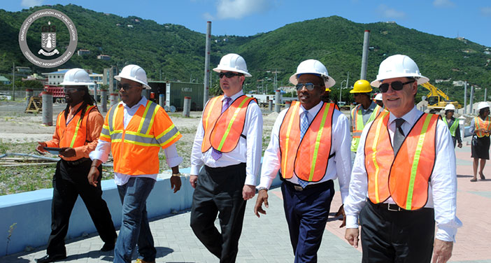 BVI Eyes “Substantial Completion” of New Cruise Pier by Oct. 31