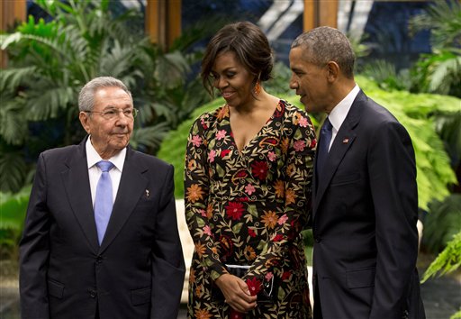 The Obamas Attend State Dinner in Havana