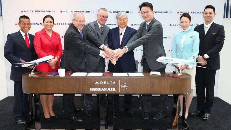 Delta Air Lines, Korean Air Enter Joint Venture Deal