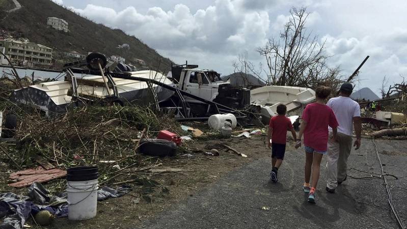 Devastation Everywhere on the British Virgin Islands