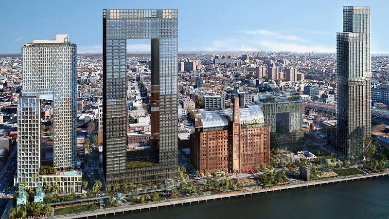 Domino Park to Open in the Big Apple