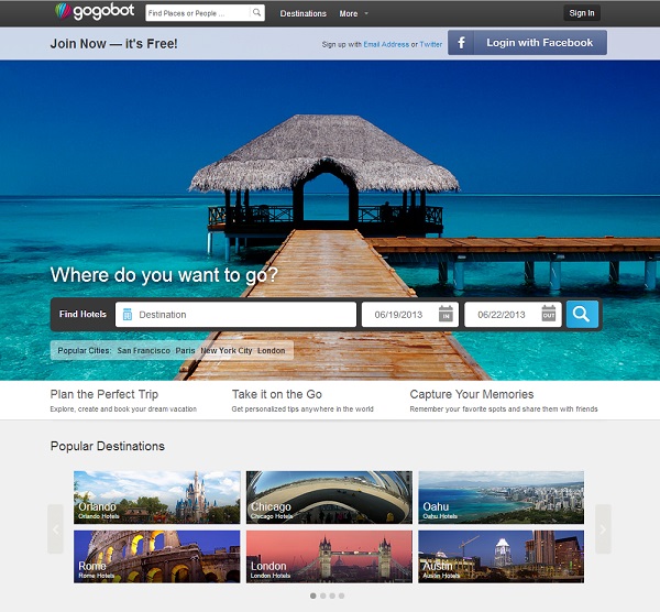 Gogobot Launches Tribes, Intelligent Travel Search Based on your Personal Travel Style