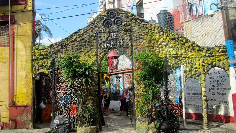The Hamel’s Alley in Havana