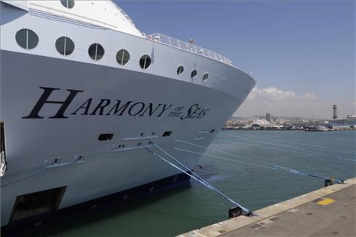 Harmony of the Seas Makes Inaugural Sailing from Barcelona Homeport