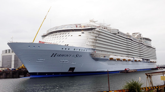 World’s Largest Cruise Ship Nears Completion