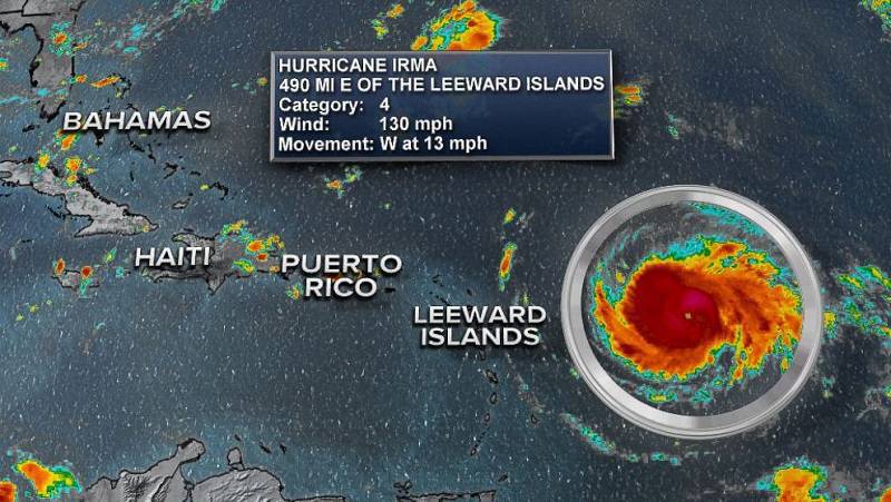 Hurricane Irma Gears into Category 5