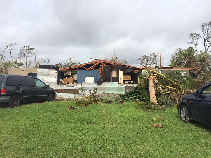 Hurricane Matthew Leaves Major Damage in Grand Bahama