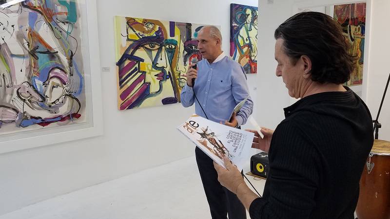 Alberto Linero Gallery, Excelencias Group Stand for Latin American Art