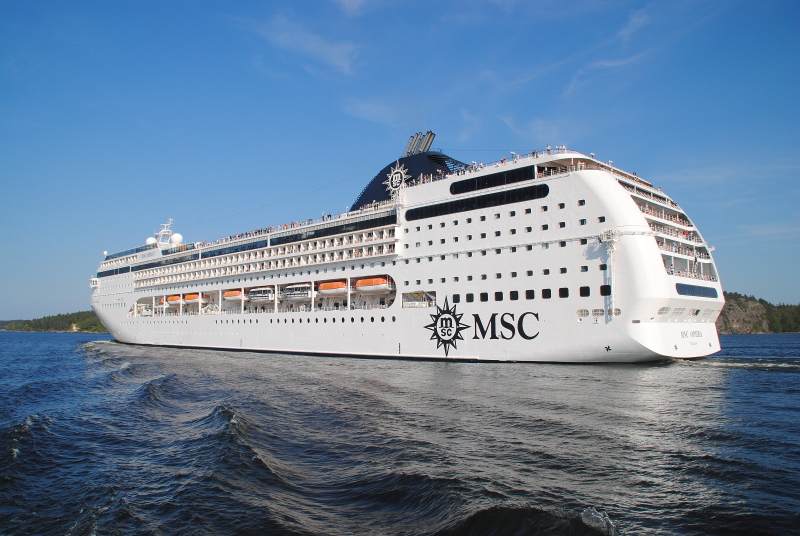 MSC Opera Docks in Havana