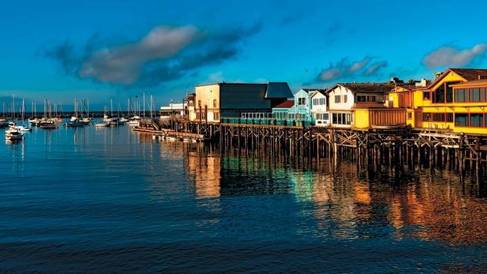Princess Cruises will make a maiden call at Monterey in 2017. Seen here is the town’s Fisherman’s Wharf. Cruise Lines Add New Ports of Call for 2017