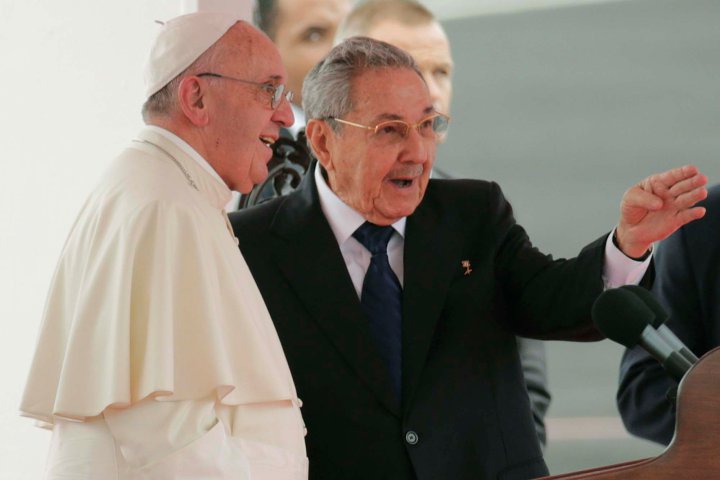 Pope Francis Arrives in Cuba