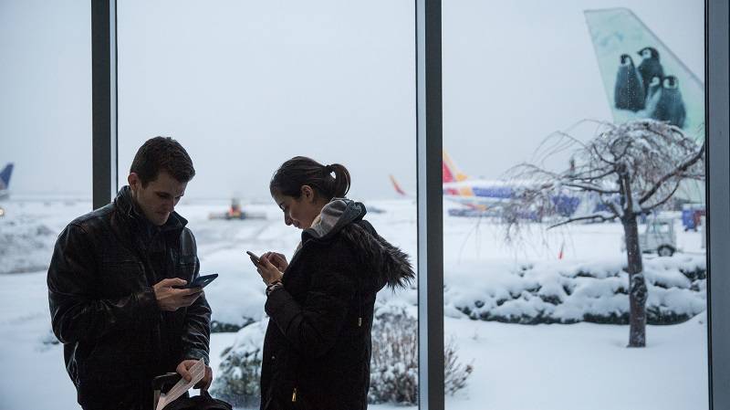 Winter Storm Grayson Causes Massive Flight Cancellations