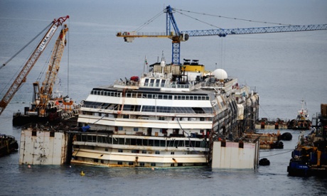 Costa Concordia Refloating Operation Begins