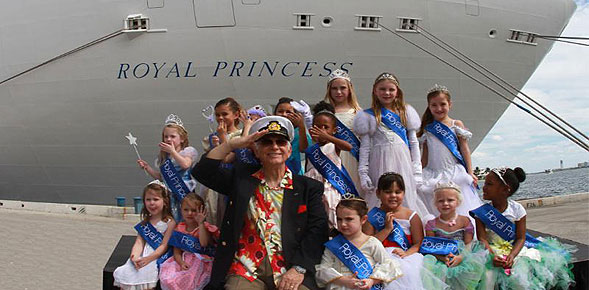Princess Cruises Welcomes New Royal Princess to Port Everglades Florida