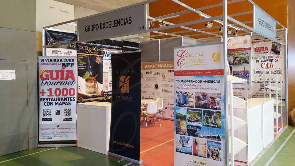 The Excelencias Group's stand at FITUR 2017 in Madrid, Spain The Spanish Monarchs Open FITUR 2017 in Madrid