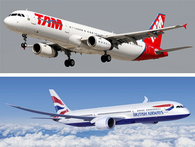 British Airways Inks Codeshare Agreement with TAM Airlines