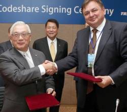 Transaero Airlines, China Airlines Sign Codeshare Agreement