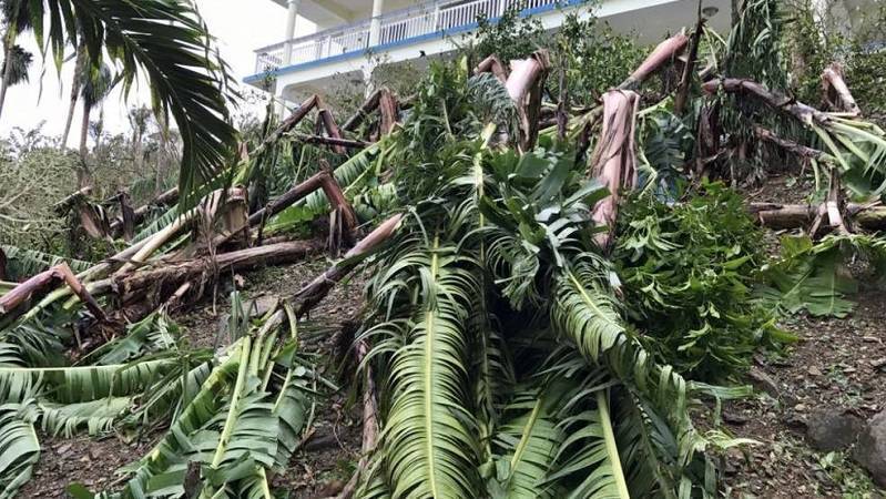 U.S. Virgin Islands Reports Damage from Hurricane Irma