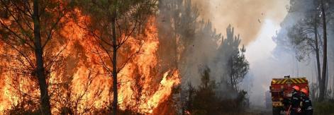 wildfires in Europe