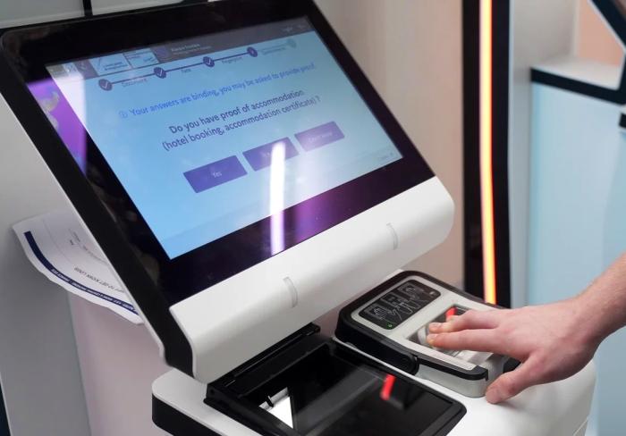 biometrics European airports