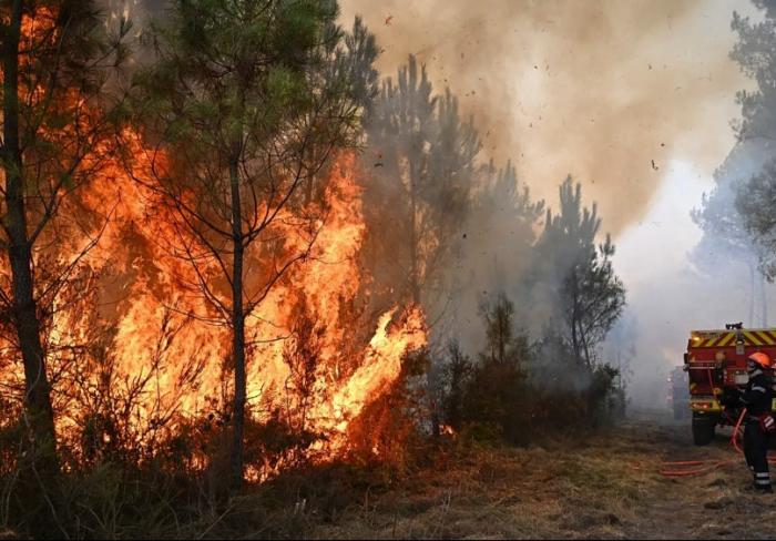 wildfires in Europe