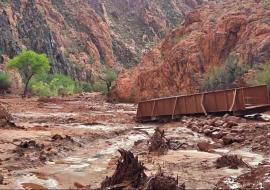 Grand Canyon flash flood