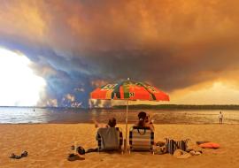 wildfires in Europe