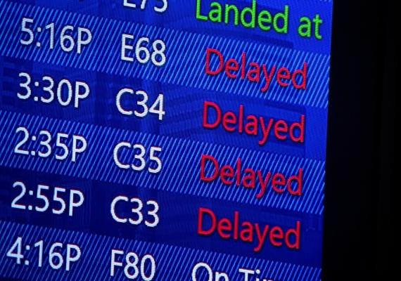 Delayed flights