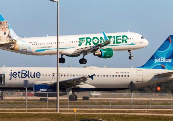 Frontier and JetBlue