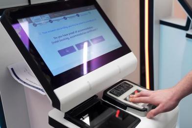 biometrics European airports