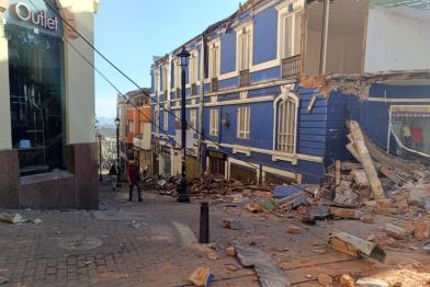Colombia earthquake