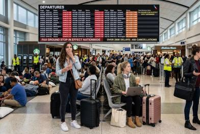 flight disruptions in the US