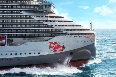 Valiant Lady docked at Port Saint John, New Brunswick