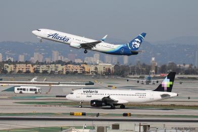Volaris and Alaska Airlines