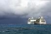 cruise lines storms Caribbean